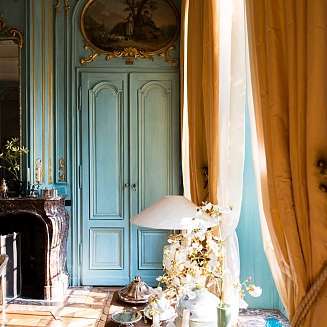 Stijlvol ingericht barokkamer in een Romantik B&B