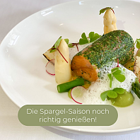 Spargel mit Seesaiblingsfilet