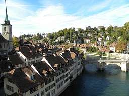 Bern Blick auf die Stadt Bern