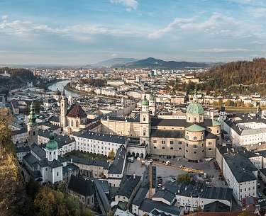 Blick auf Salzburg Blick auf Salzburg