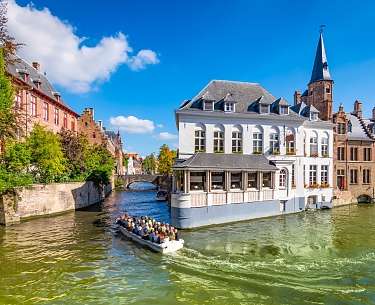 Canal Bruges Canal Bruges