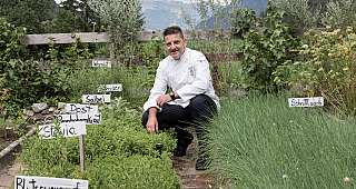 Hauseigener Kräutergarten