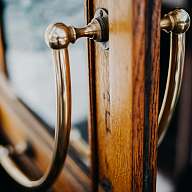 Beautiful Door detailing in Romantik Hotel Gebhards