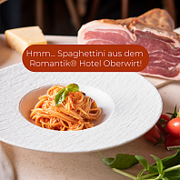 Spaghettini aus dem Romantik® Hotel Oberwirt