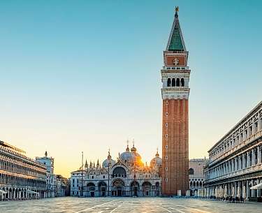 Sunrise St Mark's Square Sunrise St Mark's Square