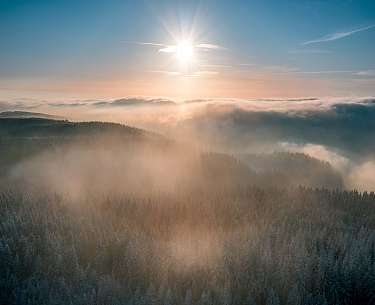 Sauerland in winter Sauerland in winter