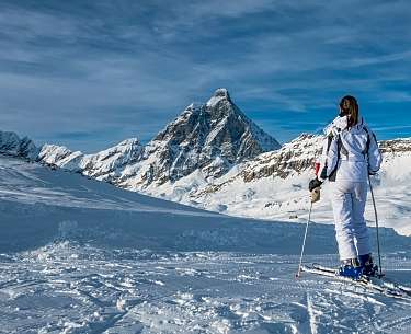 Skiing Matternhorn Skiing Matternhorn