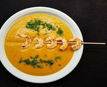Süßkartoffelsuppe Süßkartoffelsuppe