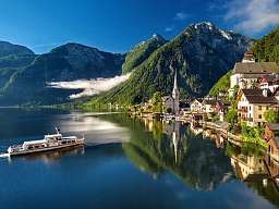 Hallstatt Blick auf Hallstatt