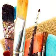 Pinsel und Farben Pinsel und Farben