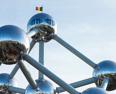 Atomium Blick auf das Atomium