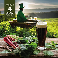Irischer Abend Romantik® Hotel Ahrenberg Irischer Mann mit Guiness-Bier