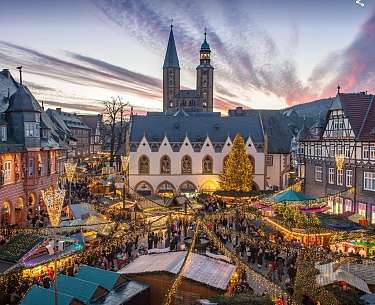 Goslar mit Weihnachtsschmuck Goslar mit Weihnachtsschmuck