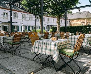 Domgarten mit Hausansicht Domgarten mit Hausansicht