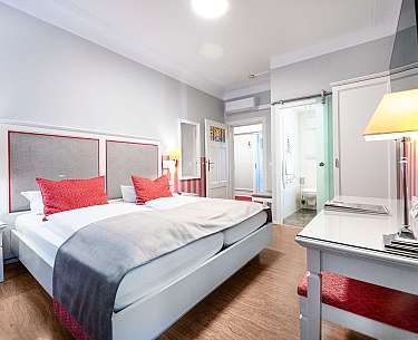 Doppelzimmer Komfort Romantik Hotel Barbarossa