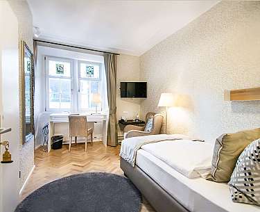 Einzelzimmer Romantik Hotel Barbarossa