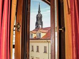 Blick ins Barockviertel von Romantik Hotel Bülow Residenz Blick ins Barockviertel von Romantik Hotel Bülow Residenz