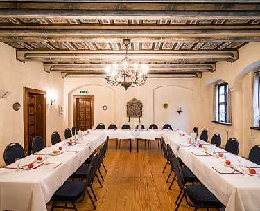 Meeting room at the Romantik Hotel Deutsches Haus Meeting room at the Romantik Hotel Deutsches Haus