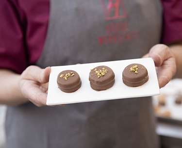 Nougatplätzchen Hotel Heinz