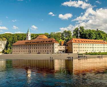 Kloster Weltenburg mit Donaudurchbruch Kloster Weltenburg mit Donaudurchbruch