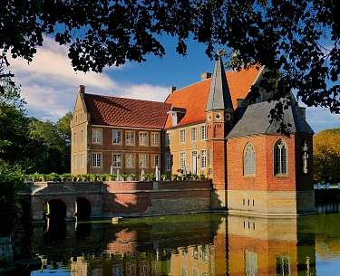 Burg Hülshoff Wasserschloss Burg Droste Hülshoff