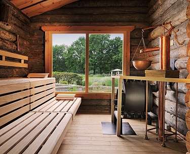 Mühlrad-Aufguss-Sauna Mühlrad-Aufguss-Sauna