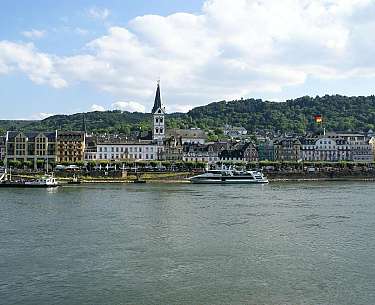 Blick auf Altstadt Boppard