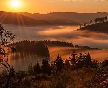 Attendorn Niederhelden Sonnenuntergang Attendorn Niederhelden Sonnenuntergang