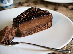 Schokoladen-Kaffee Torte