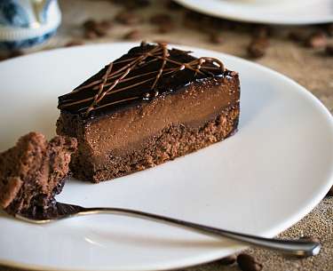 Schokoladen-Kaffee Torte