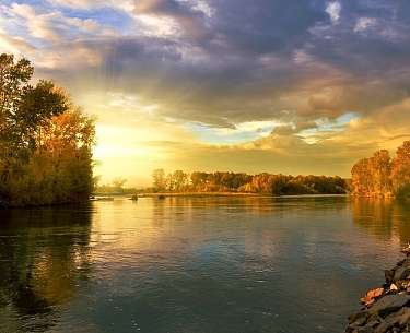 Herbststimmung am Neckar Herbststimmung am Neckar