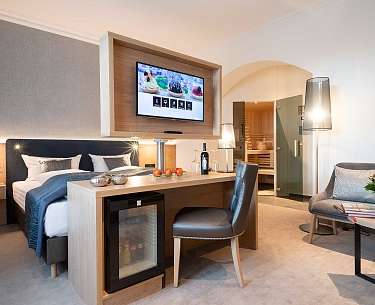 Juniorsuite mit Sauna Juniorsuite mit Sauna
