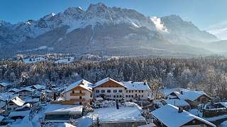 Romantik Alpenhotel Waxenstein with mountain backdrop