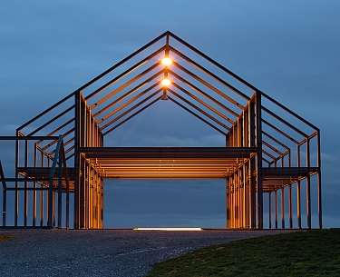 Hallenhaus auf der Halde Hallenhaus auf der Halde