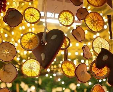 Zitronenscheiben Weihnachtsmarkt Zitronenscheiben Weihnachtsmarkt