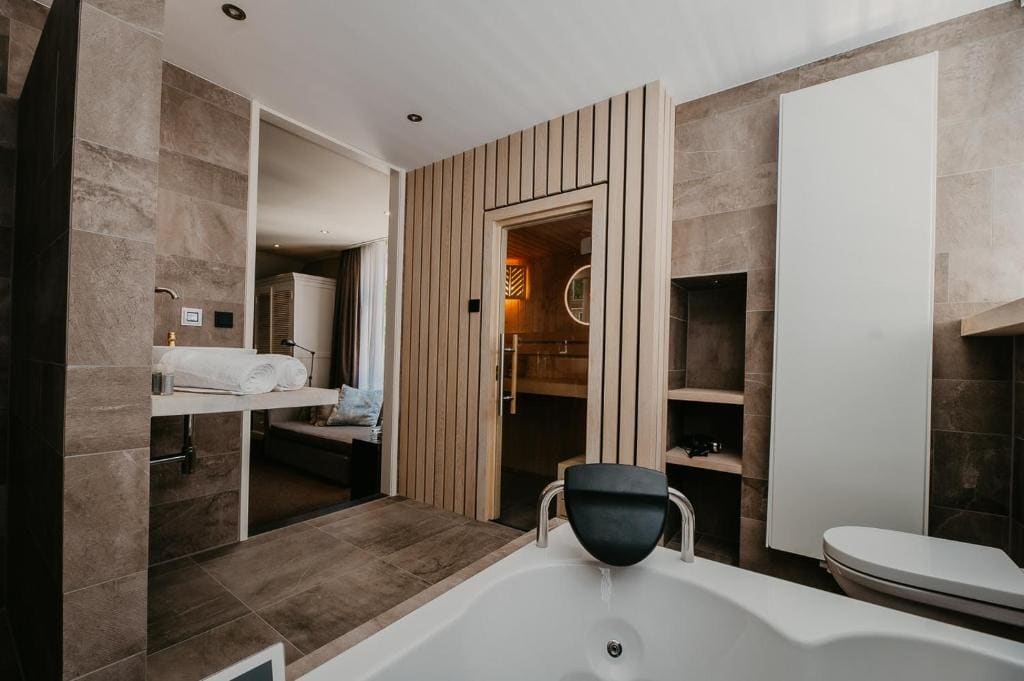 Sauna im Zimmer