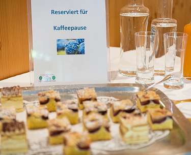 Kaffeepause im Romantik Hotel Die Gersberg Alm Kaffeepause im Romantik Hotel Die Gersberg Alm