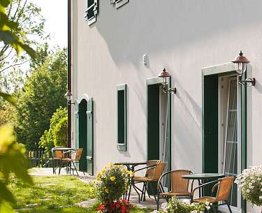 Zimmerterrasse im Romantik Hotel die Gersberg Alm Zimmerterrasse im Romantik Hotel die Gersberg Alm