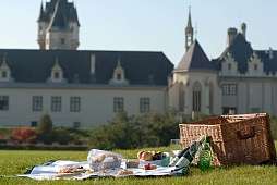 Picknick vor Schloss Grafenegg