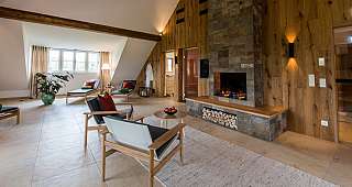 Entspannen in der Sauna 