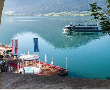 Schwimmender Whirlpool