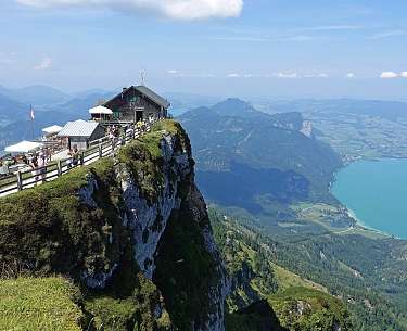 Schafberg bei Sankt Wolfgang im Salzkammergut, Österreich Schafberg bei Sankt Wolfgang im Salzkammergut, Österreich