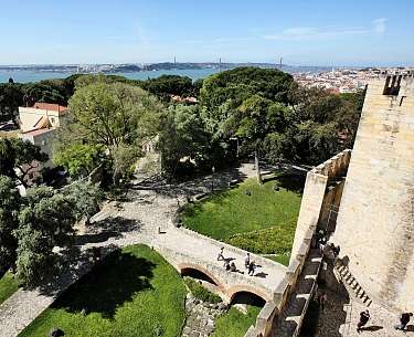 Castelo de São Jorge (St. George Burg) Castelo de São Jorge (St. George Burg)