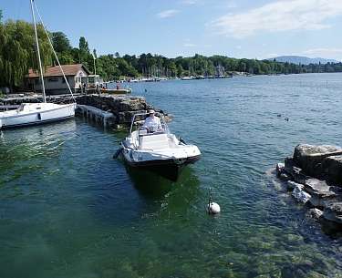 Schifffahrt auf dem Genfer See Schifffahrt auf dem Genfer See