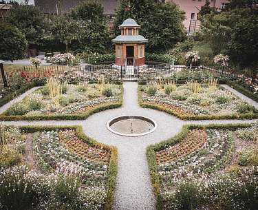 Bauerngarten Der Bauerngarten des Bären bei Tag