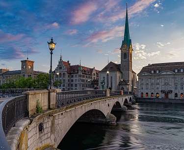 Zürich erkunden Zürich Brücke