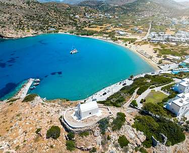 Galissas Beach Galissas Beach von oben