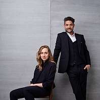 Elisabeth Hart and Rhaban Strauman. Elisabeth Hart and Rhaban Strauman.