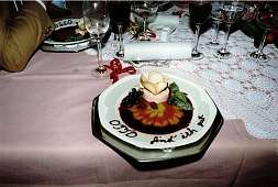 Persönliches Menü der Gäste Persönliches Menü der Gäste