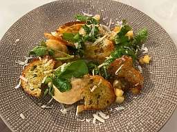 $PageTeaserImageTitle Marinated mushrooms with apple and watercress
